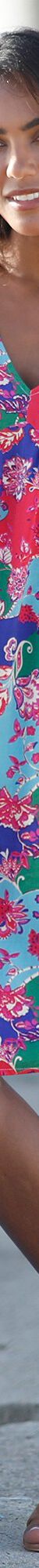 Robe housse imprimée (bleu / rose) Robe housse imprimée (bleu / rose)